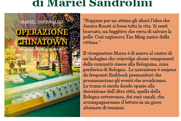 PRESENTAZIONE LIBRO DI MARIEL SANDROLINI OPERAZIONE CHINATOWN