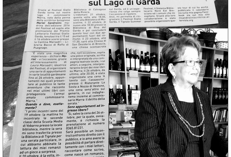 Il tour del commissario Marra sul lago di Garda