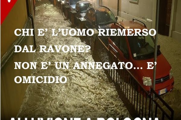ALLUVIONE A BOLOGNA… la storia nel thriller UN DELITTO BOLOGNESE di SANDROLINI